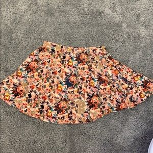 Floral miniskirt